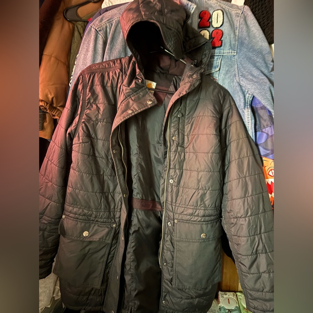 Carhartt Men's Dark Gray Puffer Jacket